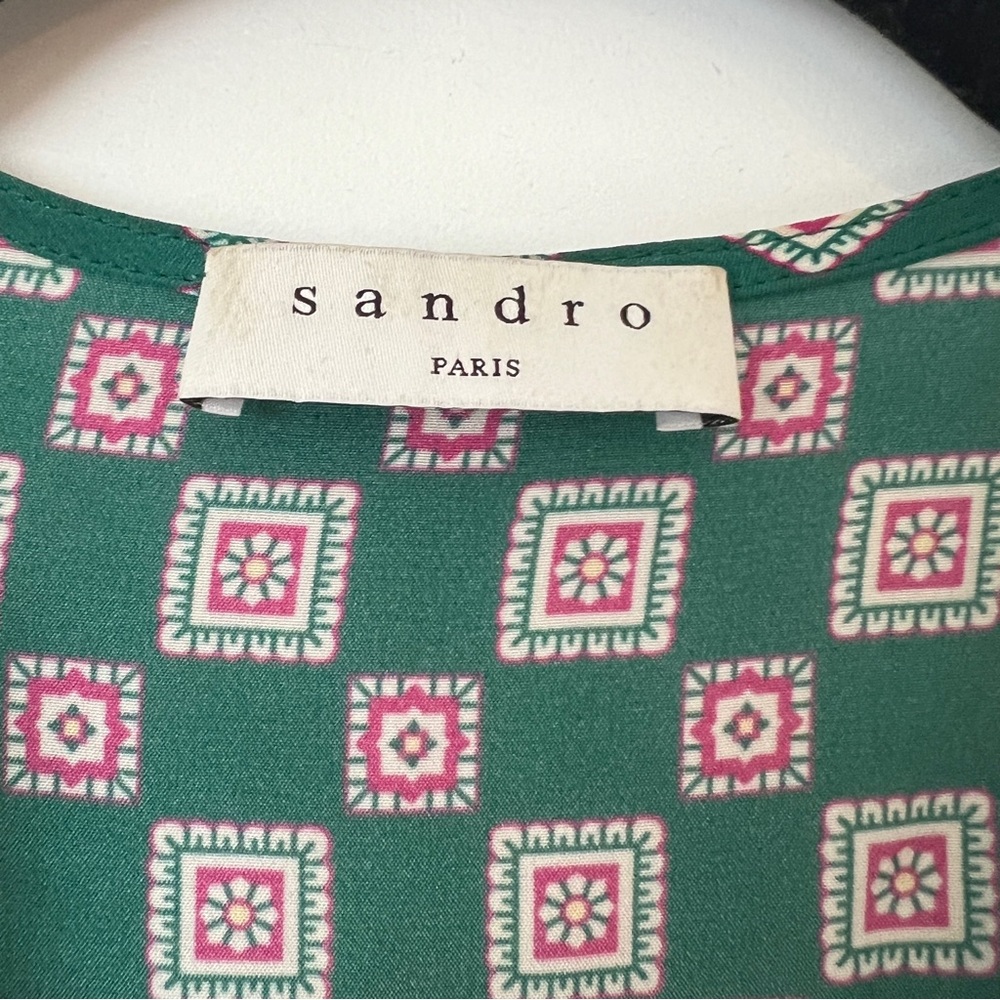 Sandro Pattern Tunic - Picture 3 of 5